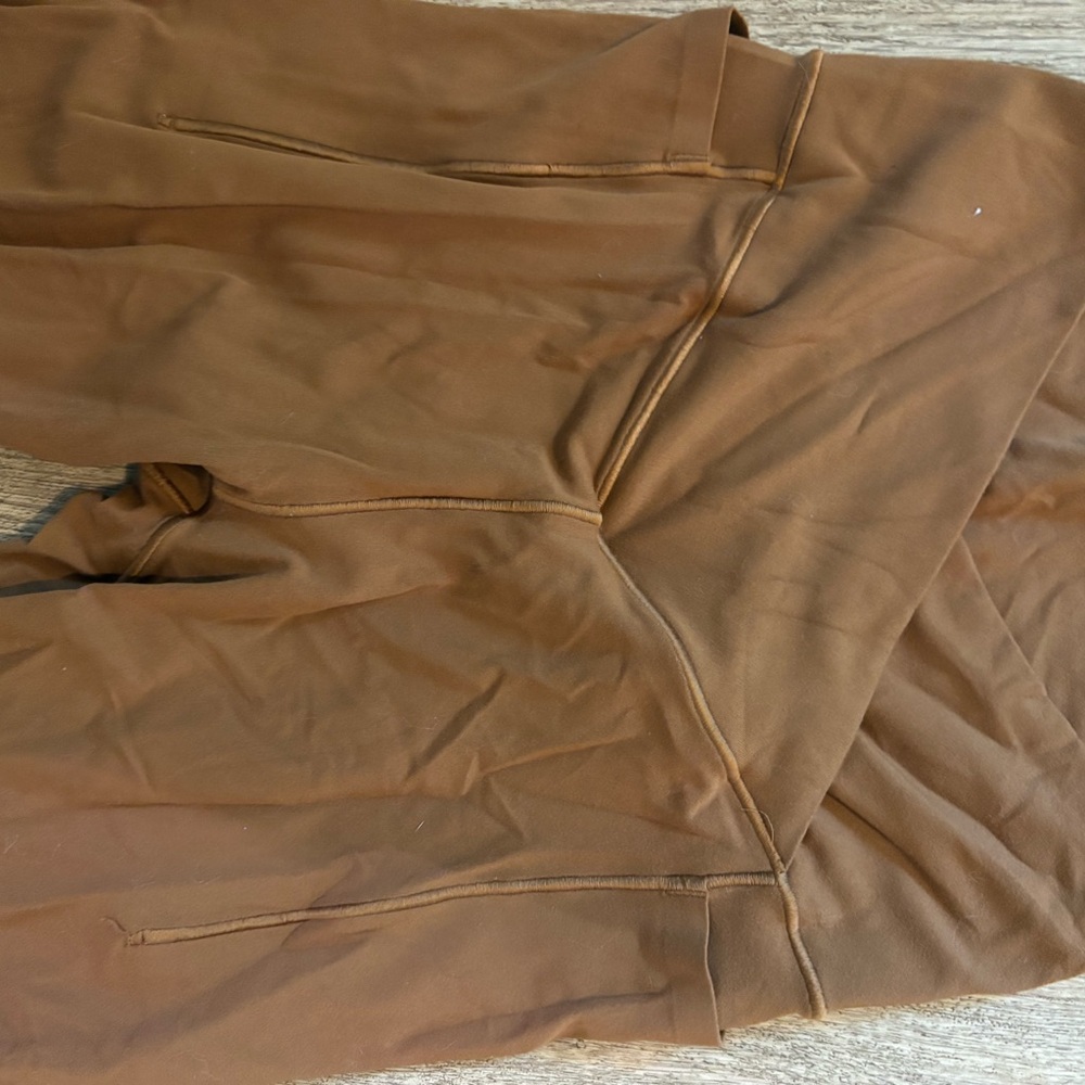 Aerie Tan crossover leggings